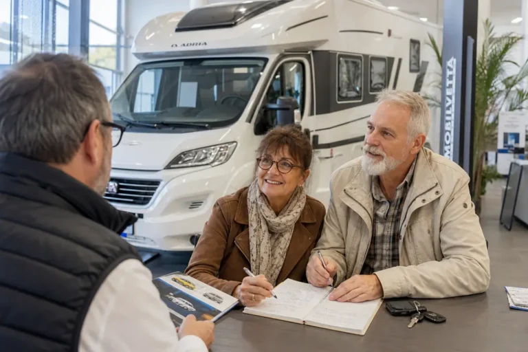 Préparer son achat de camping-car en concession avec une liste de questions avant le rendez-vous
